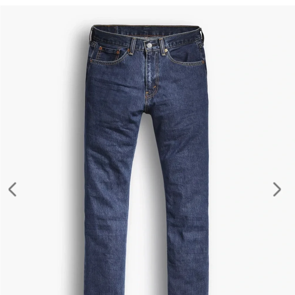 🔥Sale🔥NWT Levi's 505 Men's Straight Fit Dark Blue Jeans 30x30