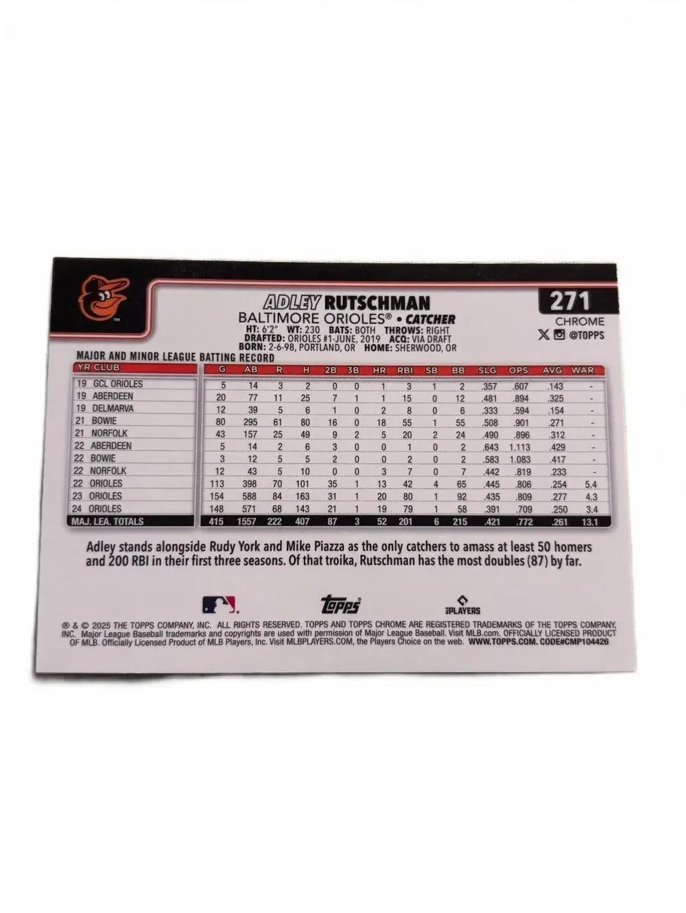 Topps this adley
