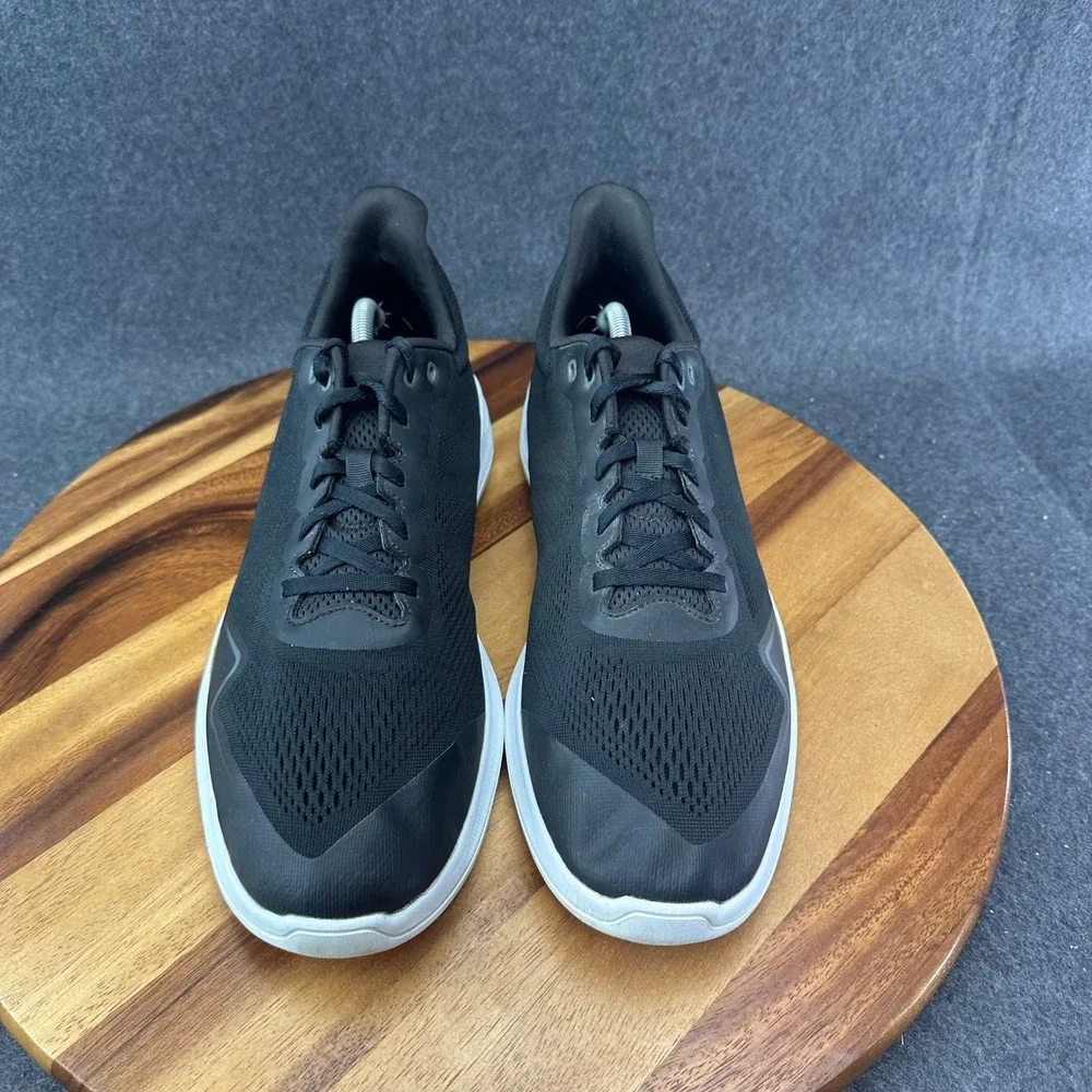 FootJoy FJ Flex Spikeless Golf Sports Shoes Black/Red 56141 Men's Size 12M