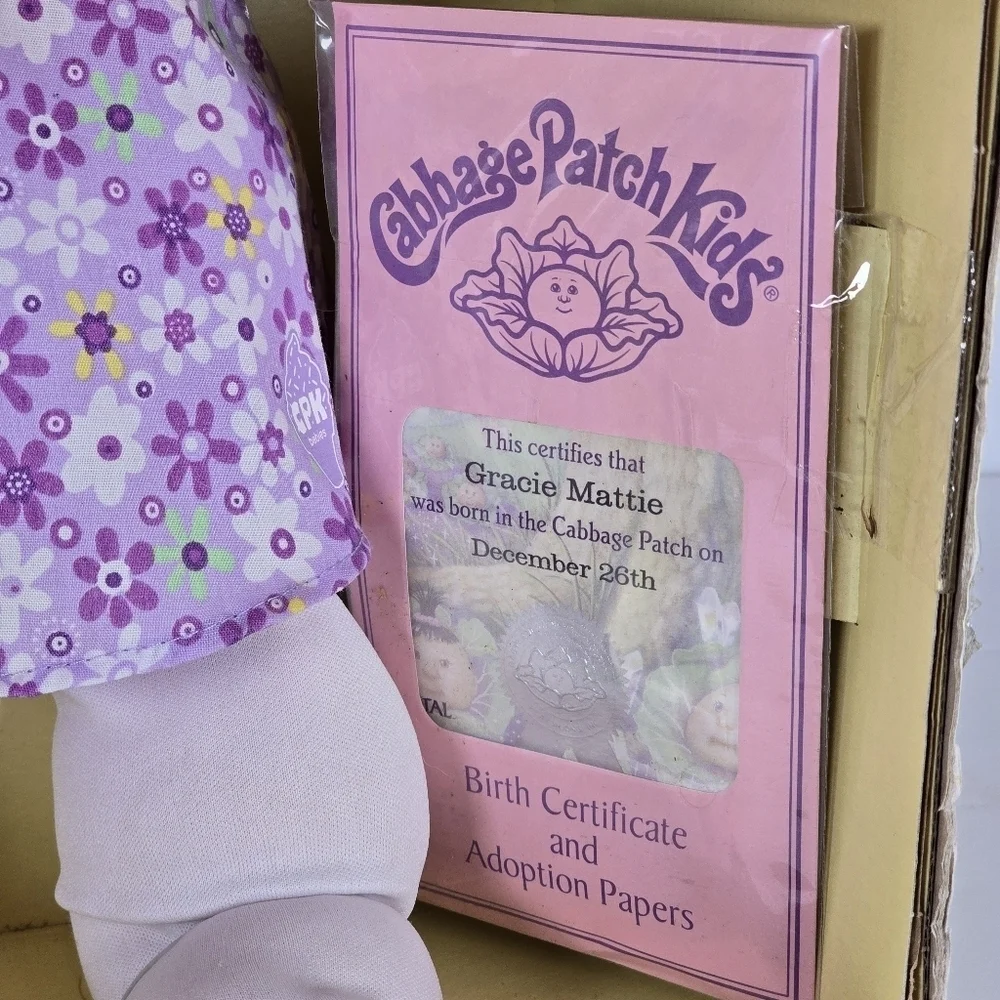 Cabbage Patch Kids nib cabbage
