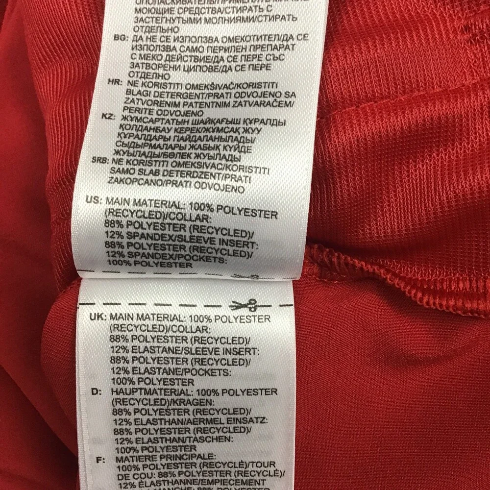 Nebraska Cornhuskers Shirt Men Small Red 1/4 Zip Adidas Aeroready NCAA S *