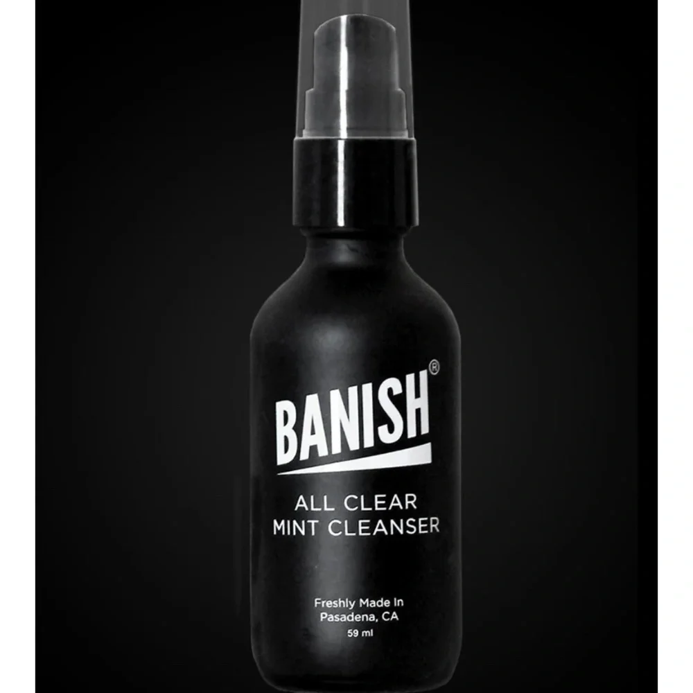 Banish new packaging