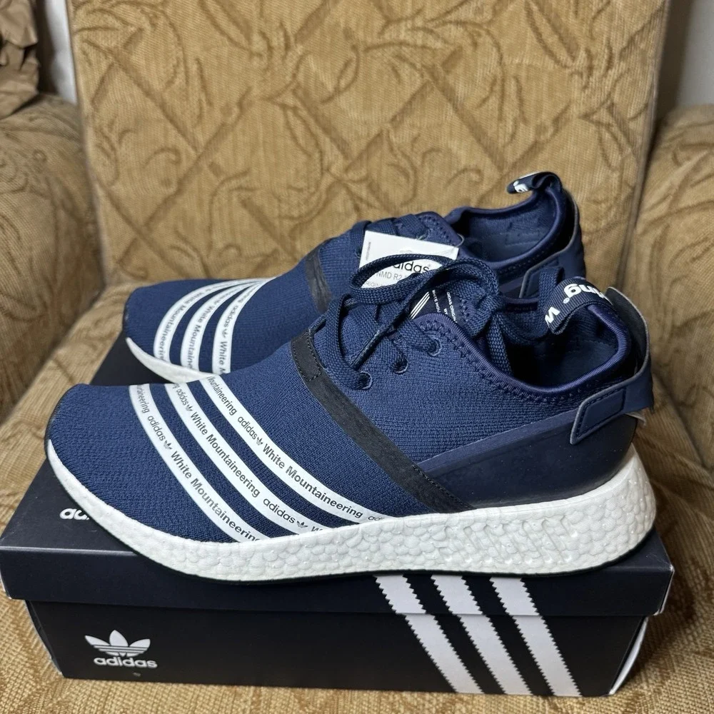 Adidas Consortium X White Mountaineering NMD‎ R2 3M BB3072 Men's size 10.5 US