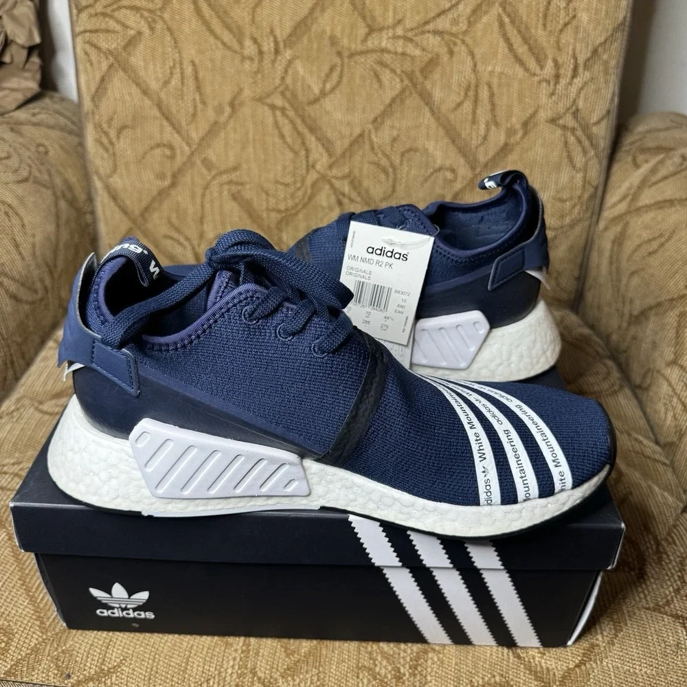 Adidas Consortium X White Mountaineering NMD‎ R2 3M BB3072 Men's size 10.5 US