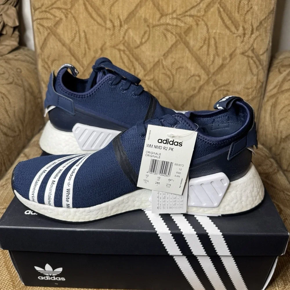 Adidas Consortium X White Mountaineering NMD‎ R2 3M BB3072 Men's size 10.5 US