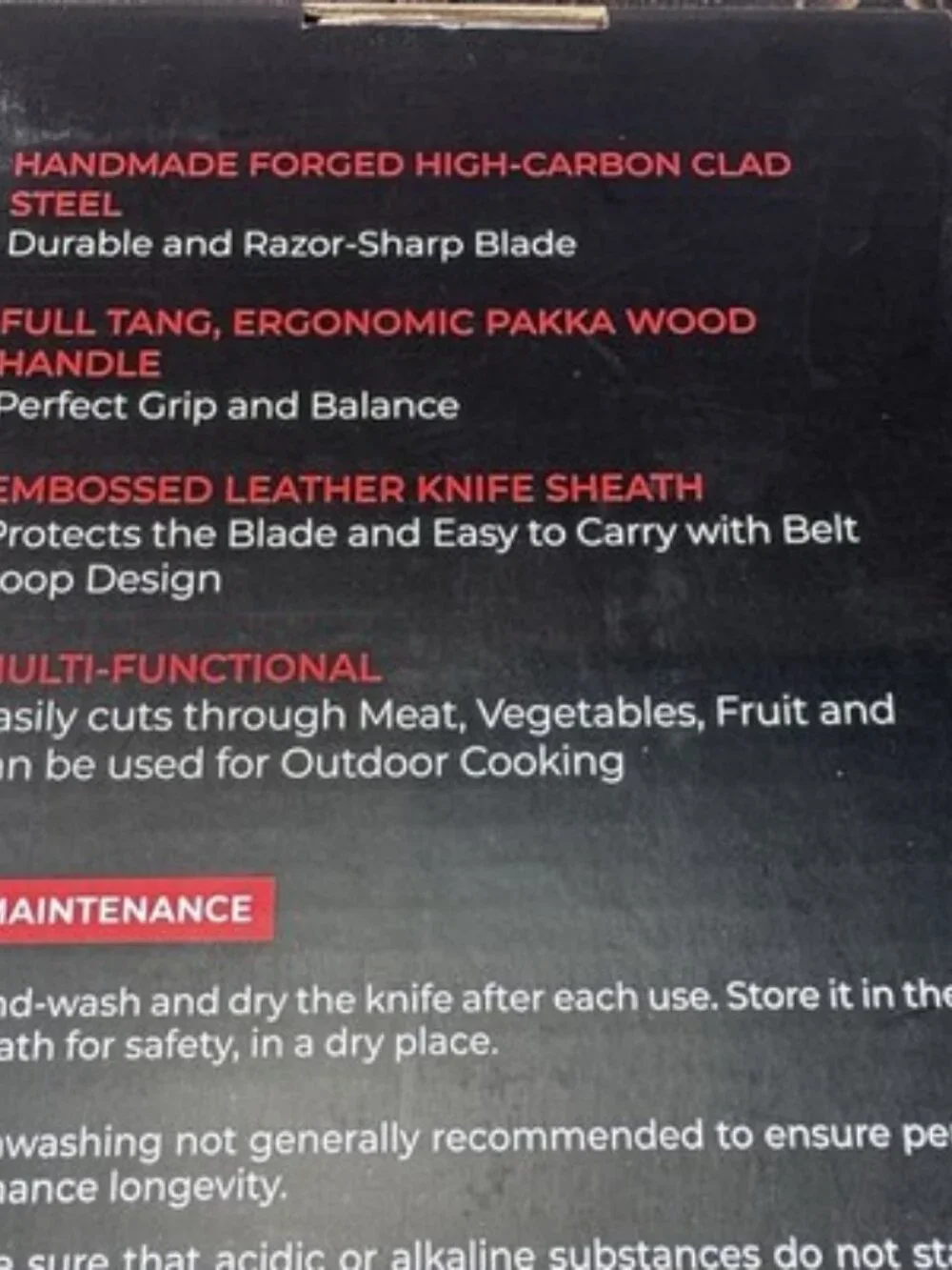 Mueller Ultra‎ Forged High Carbon Steel Professional Butcher Knife Cleaver