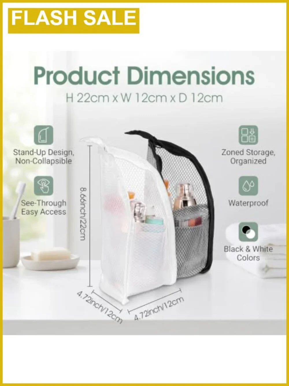 N/A standing toiletry