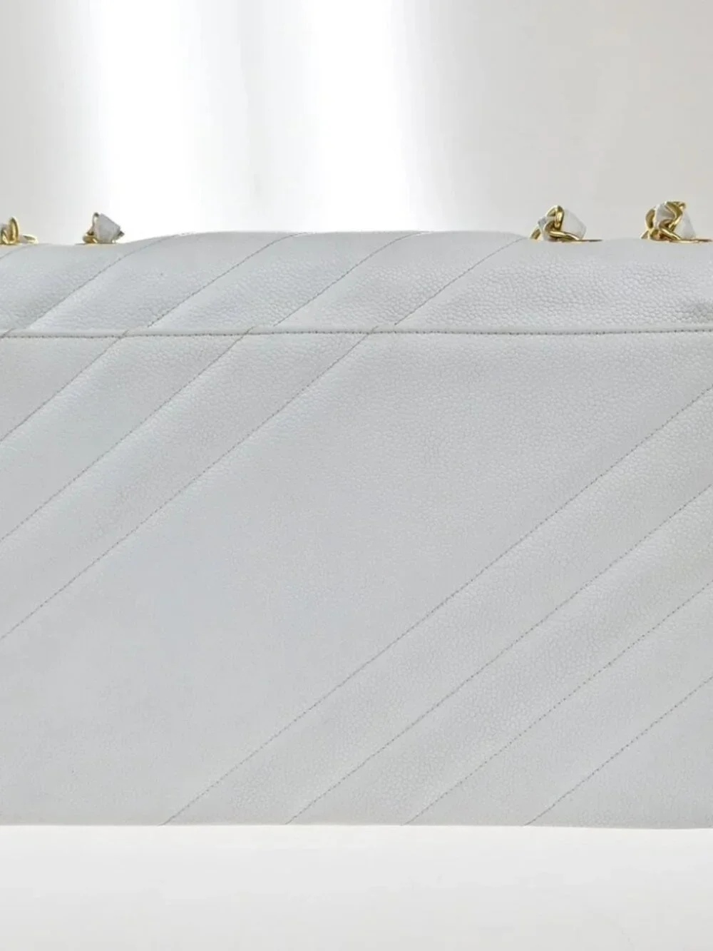 CHANEL outside leather