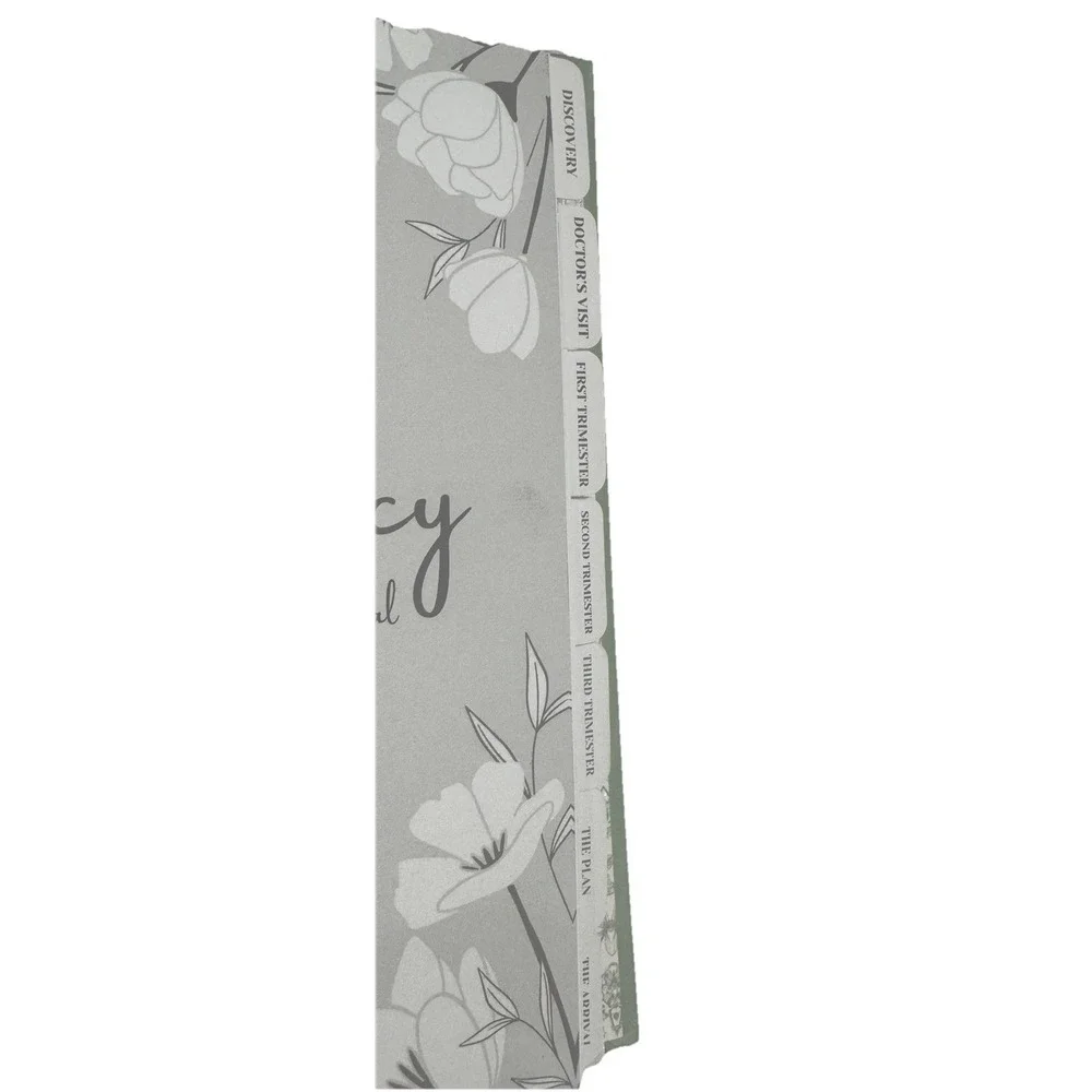 KeaBabies Blossom Pregnancy Journal Memory Book Baby‎ Milestone Planner NWOB