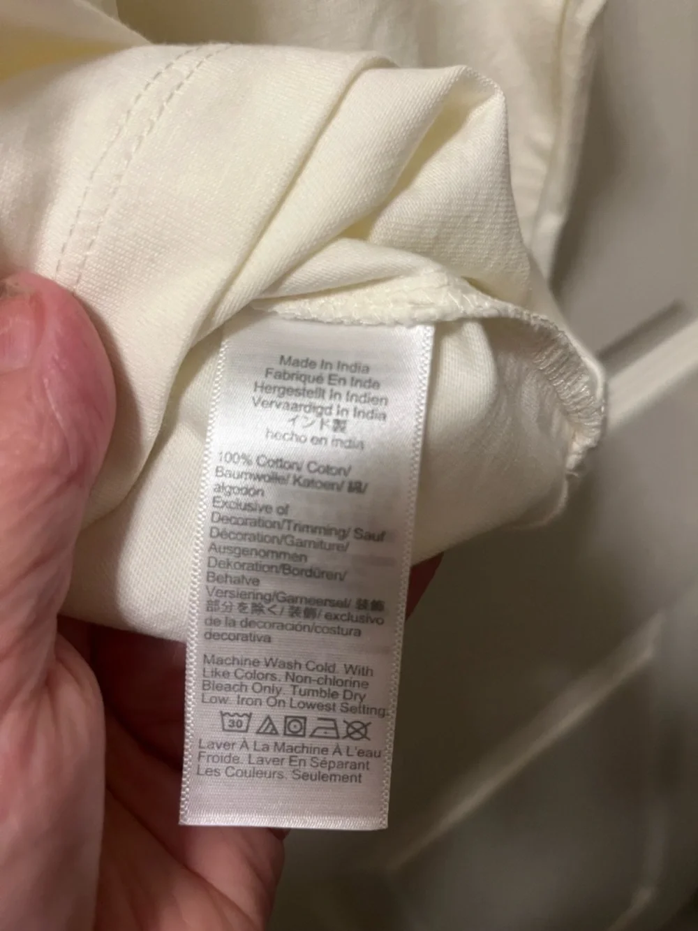 J. Crew soft cream