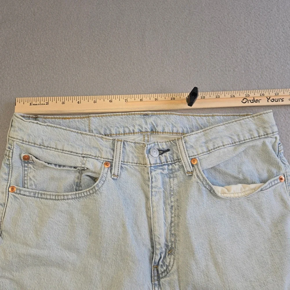 Levi's‎ 559 Relaxed Straight Jeans Mens 32x32 Light Wash Blue Denim Pants