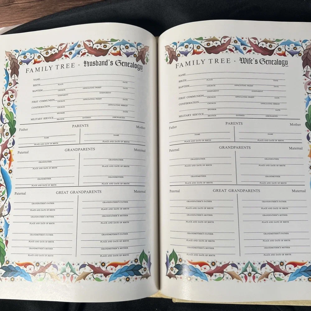 Vintage Holy Bible‎ Fireside Family Edition Catholic 1974/75 Edition
