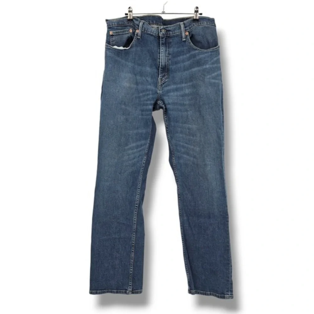 Levi's 559 Relaxed Straight Leg Jeans Classic Denim Blue Jeans‎ W38 L34