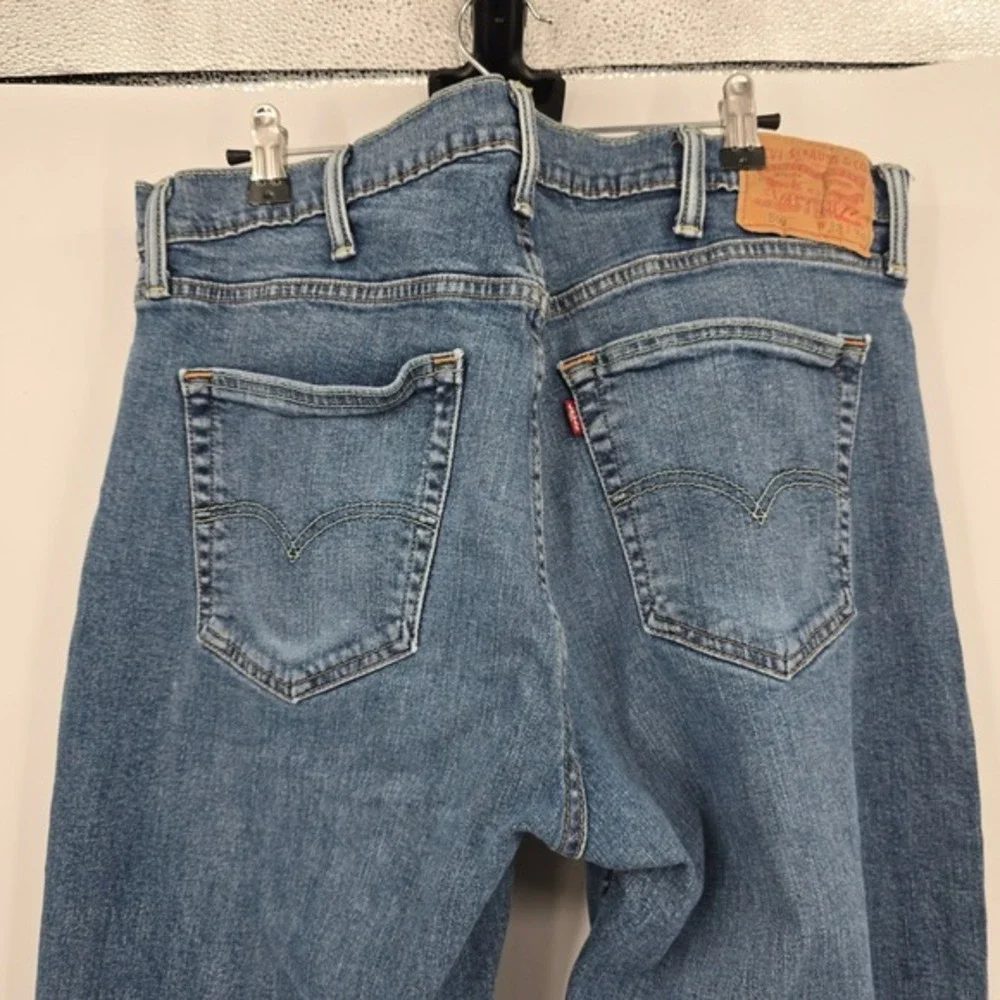 Levi's 559 Relaxed Straight Leg Jeans Classic Denim Blue Jeans‎ W38 L34