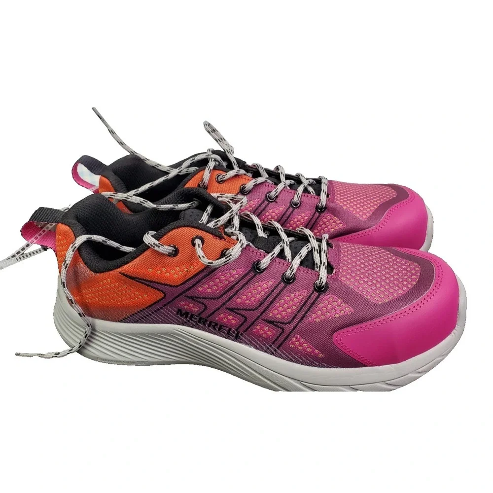 Merrell Moab Flight CF Mens Size 7.5M ‎ Alloy Toe No Slip Fuchsia ASTM F2413-18
