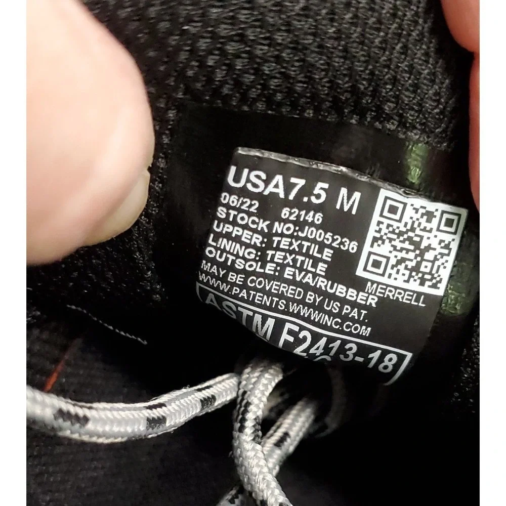 Merrell alloy 18