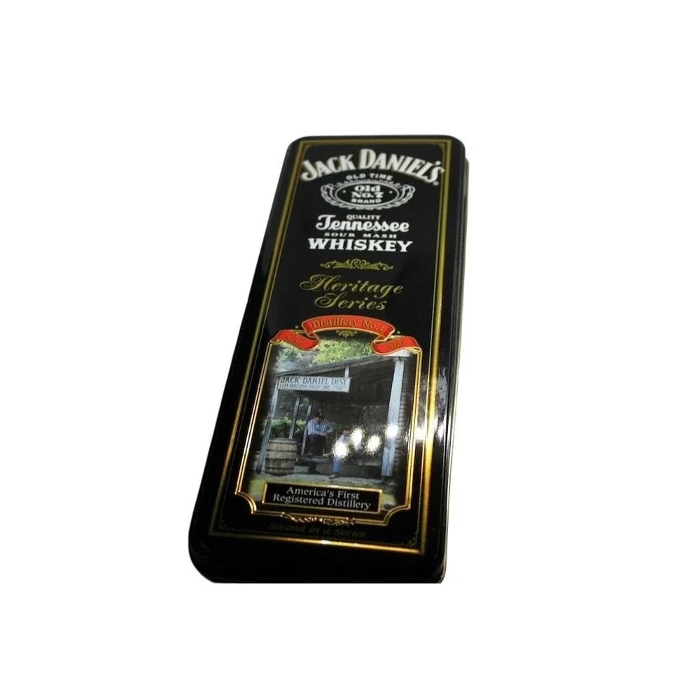 Vintage Jack Daniels Heritage Series Tin‎ Box Breweriana Collectible
