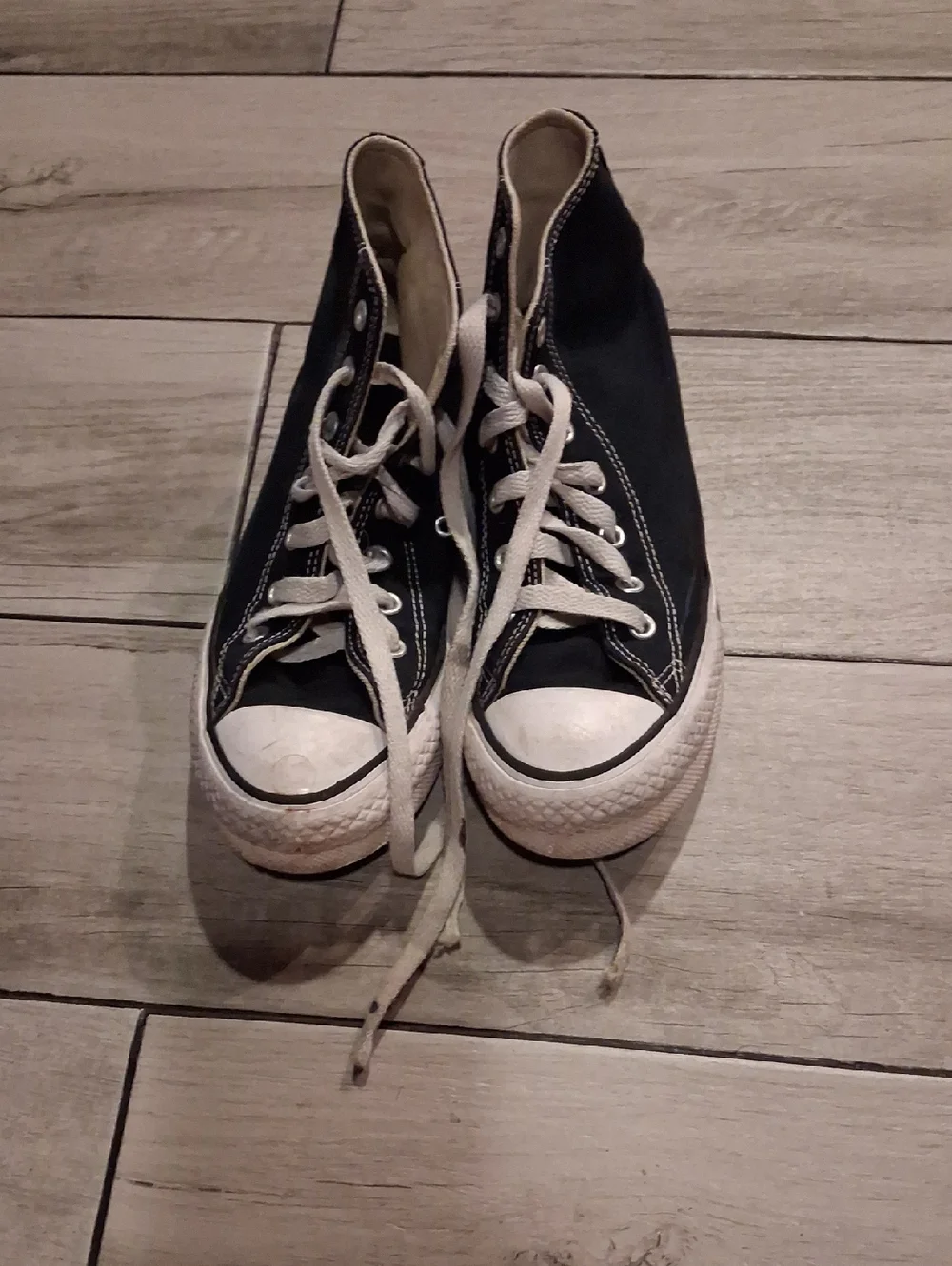 🍁Converse All Star Black High-Top Platform Sneakers🍦