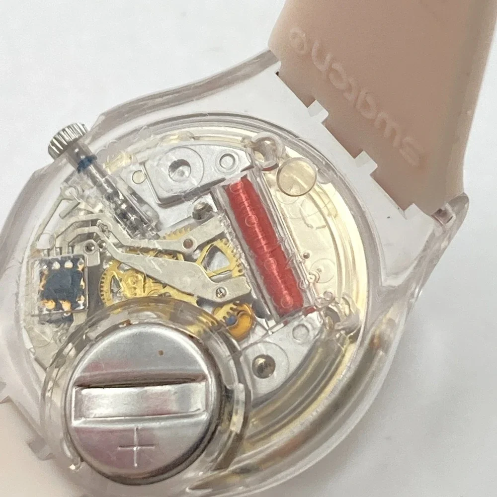 Swatch listed dial