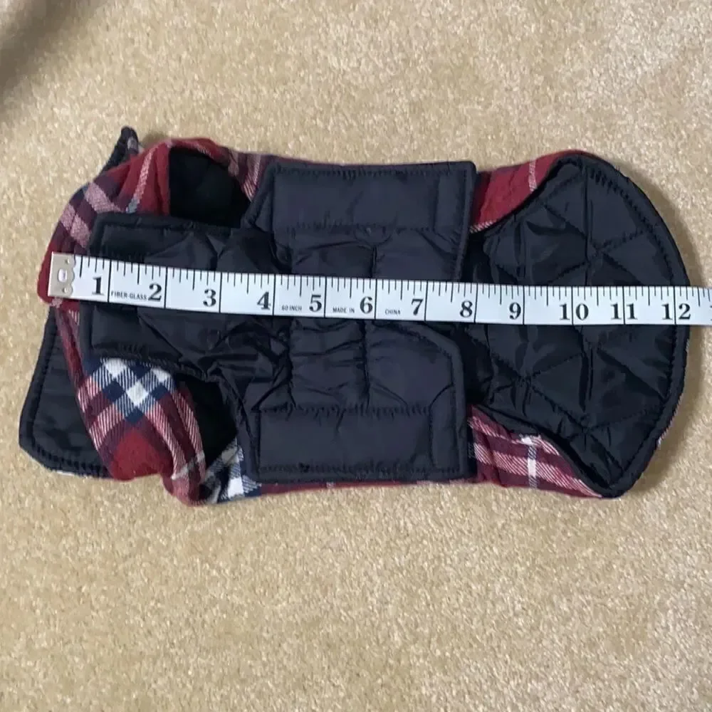 N/A plaid dog