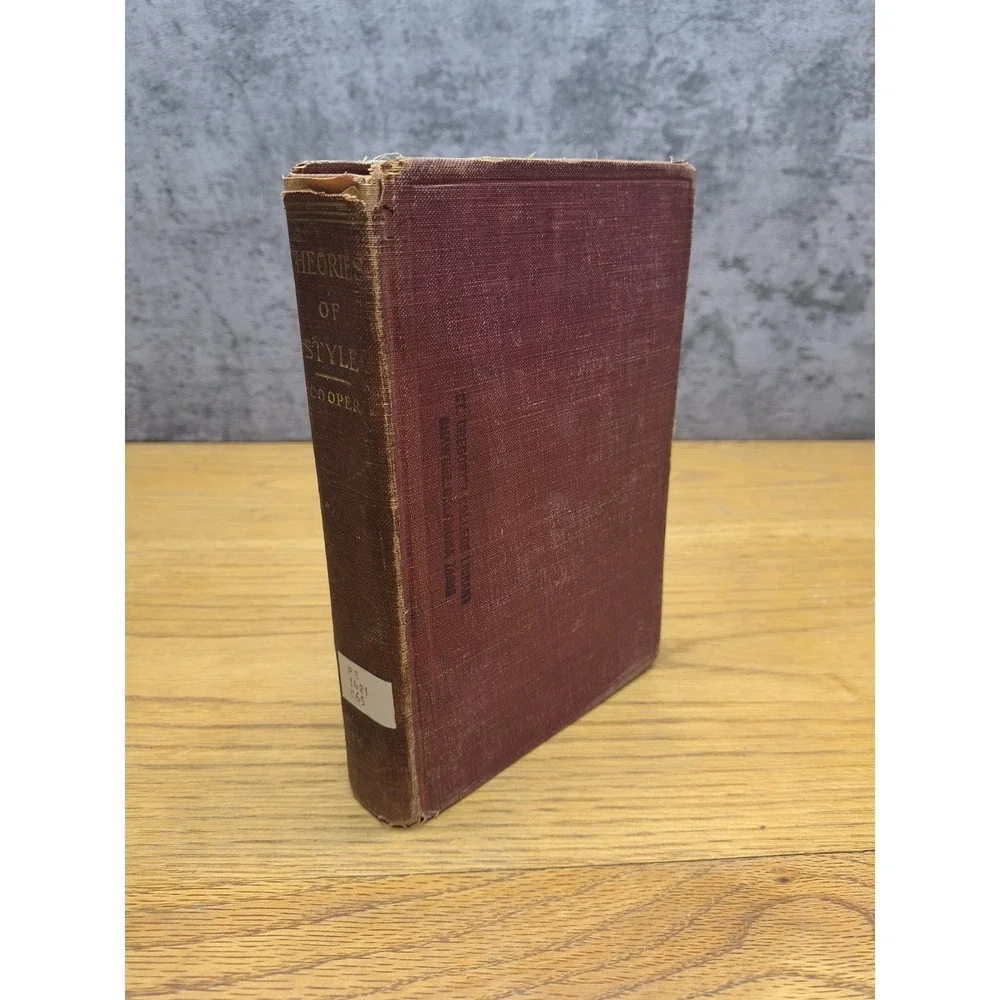 Theories‎ Of Style, by Lane Cooper 1909
