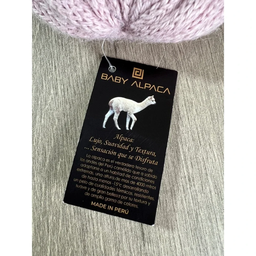 Baby Alpaca reversible cable