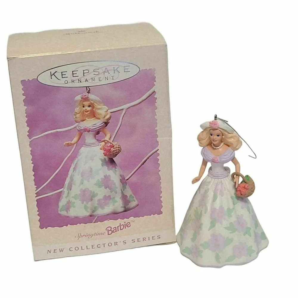 Hallmark Keepsake‎ Springtime Barbie New Collector Series Ornament NIB