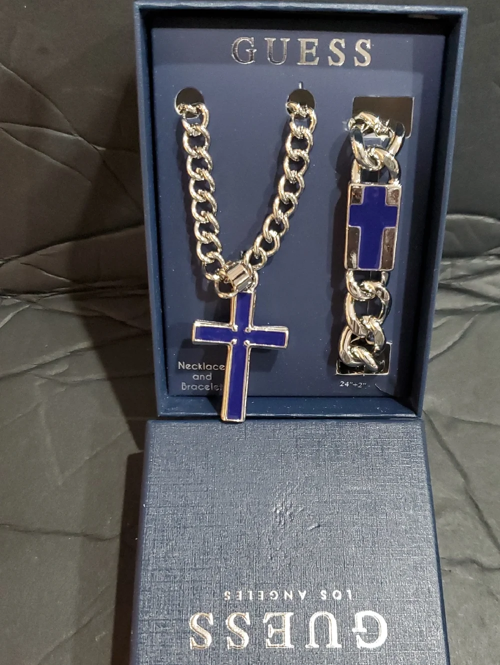 Guess men silver