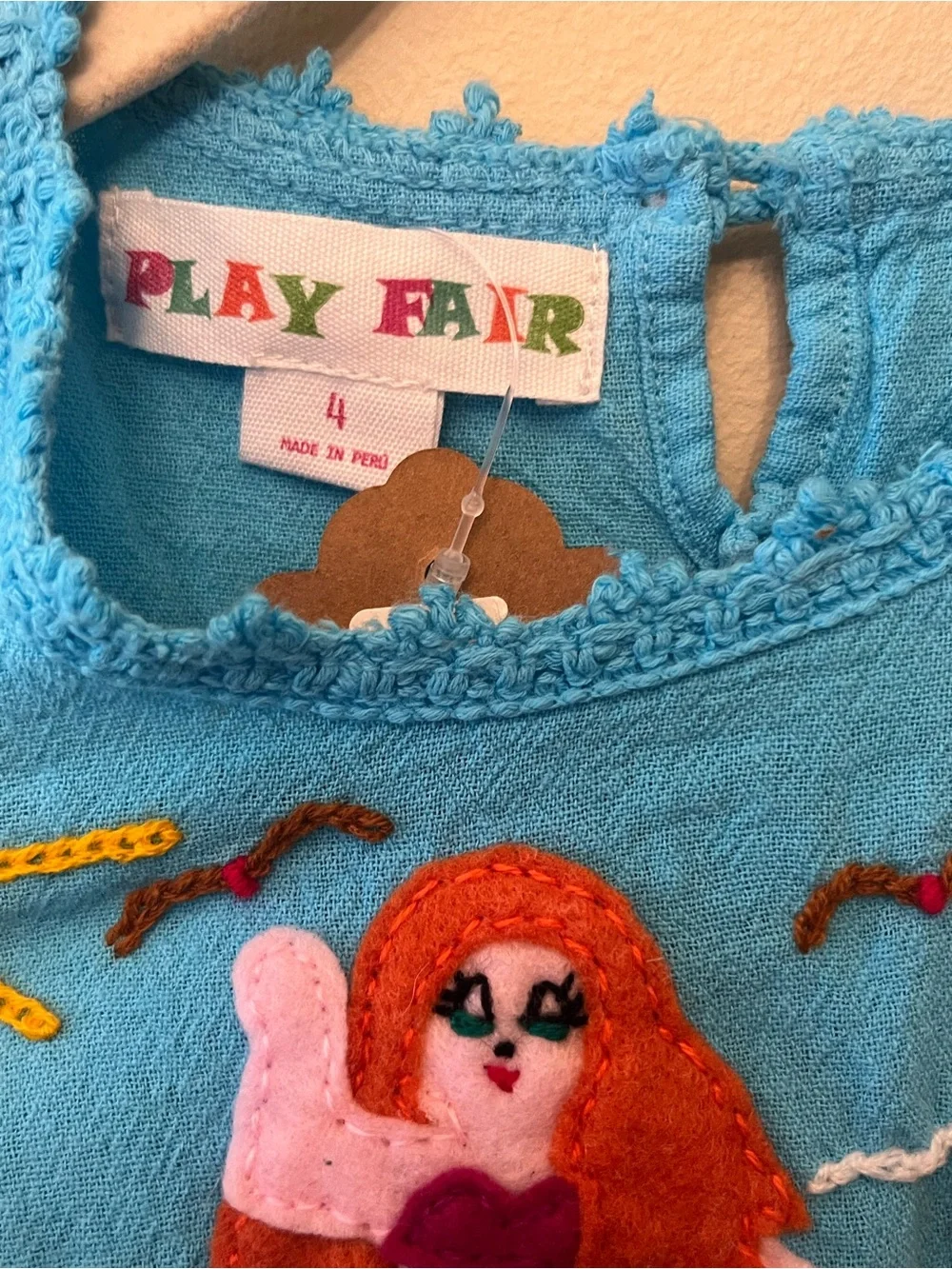 Play Fair nwt peruvian