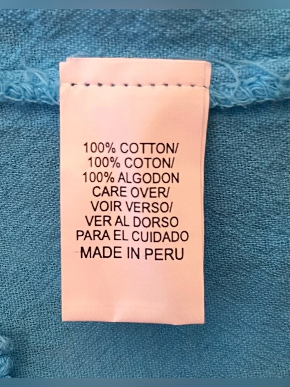 Play Fair nwt peruvian