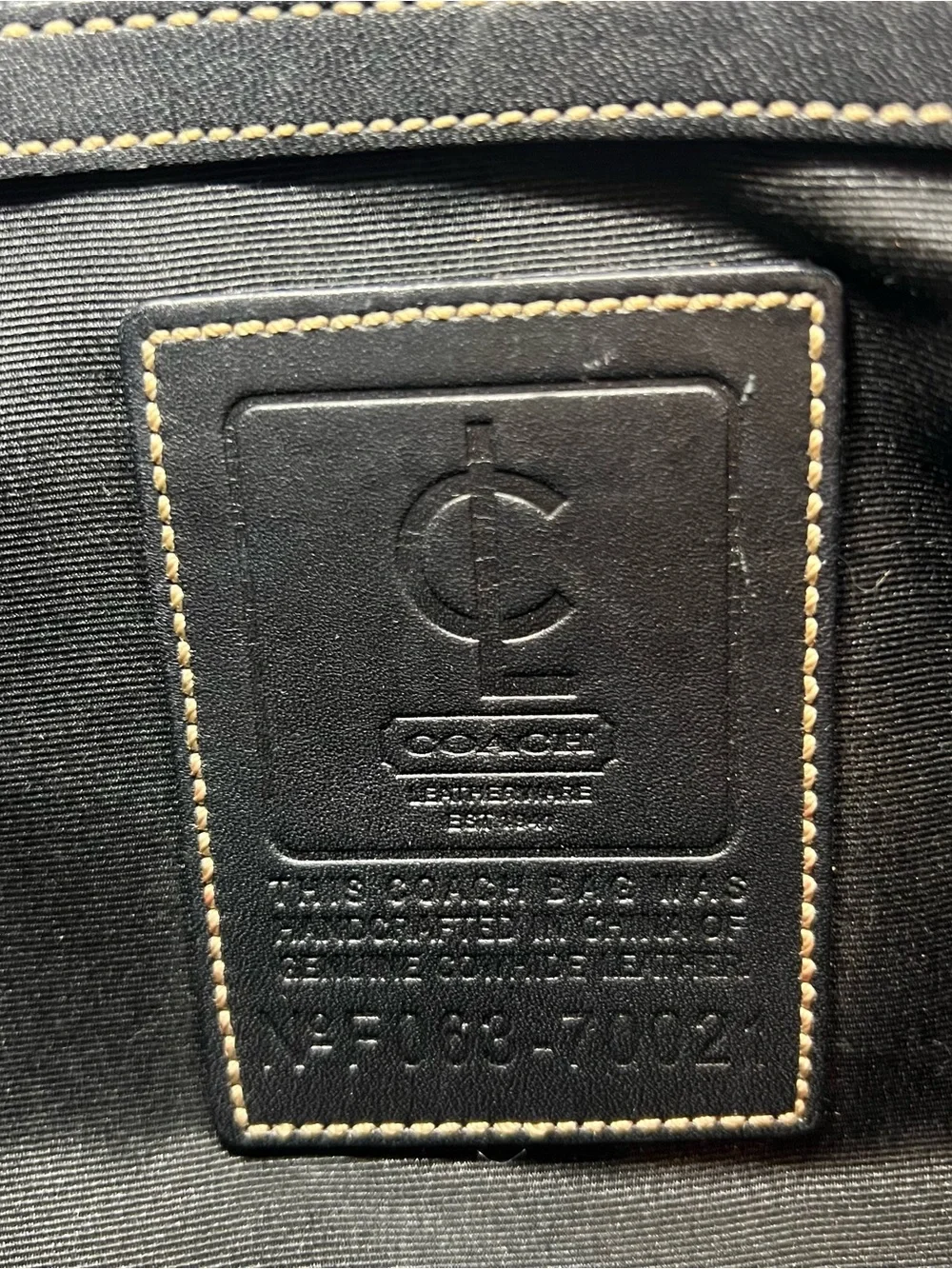 Coach this authentic