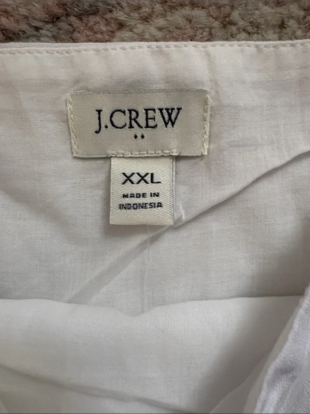 J. Crew crisp white