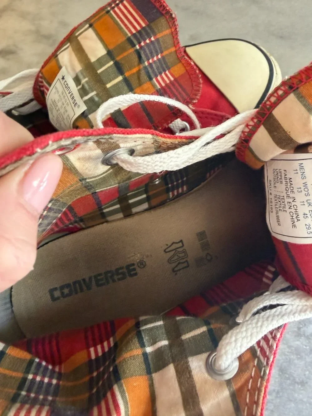 Converse All Stars details good