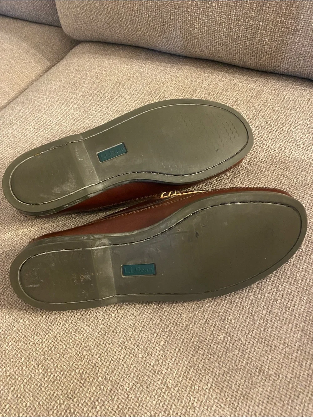 L.L. Bean smooth leather