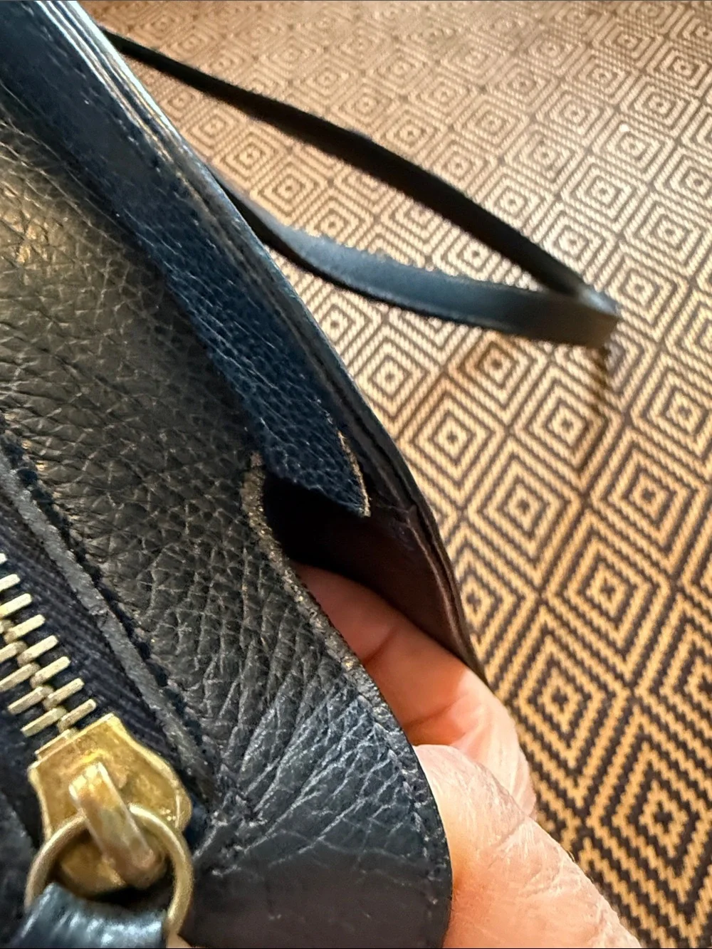 Coach sleek navy