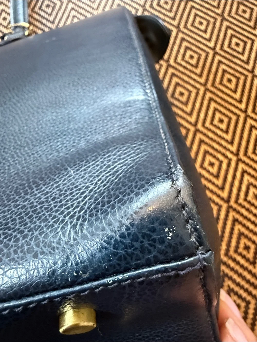 Coach sleek navy