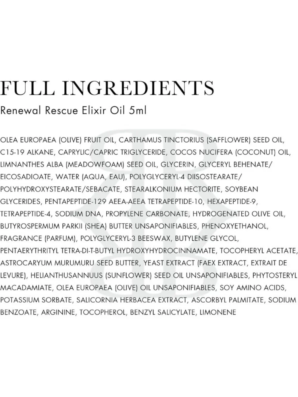 Renewal Discovery Set - Rescue Elixir Oil & Moisturizing Night Cream Trial Kit