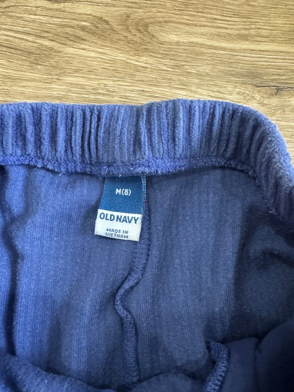 Old Navy Girls M 8 Navy Blue Corduroy Flare Pants