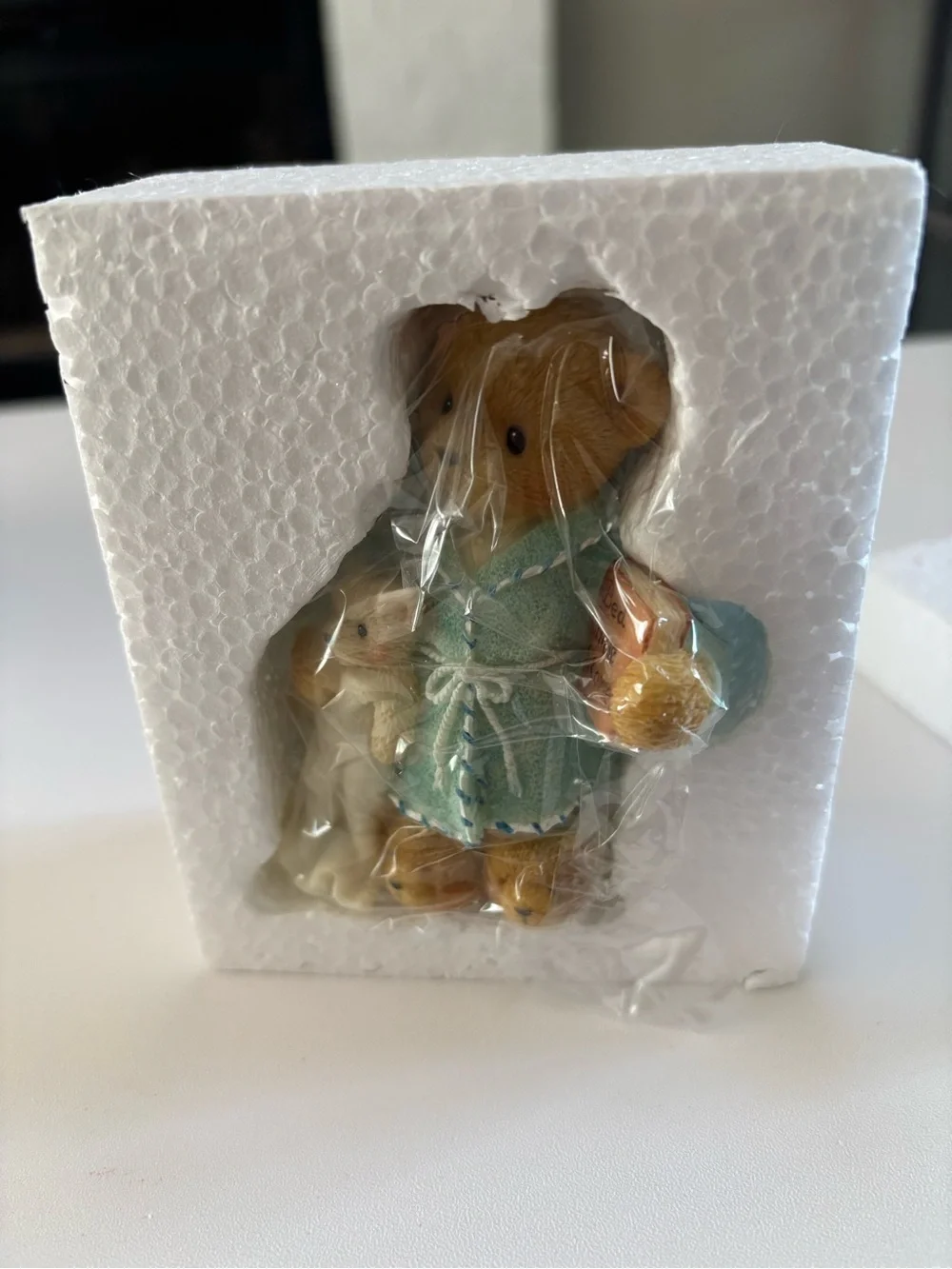 Cherished Teddies safe figurine