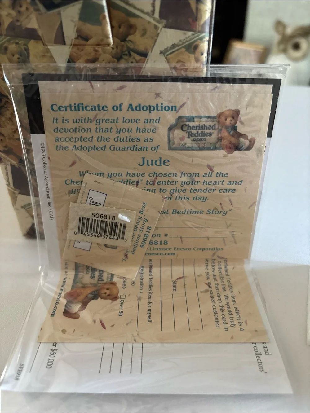 Cherished Teddies addition wonderful bear