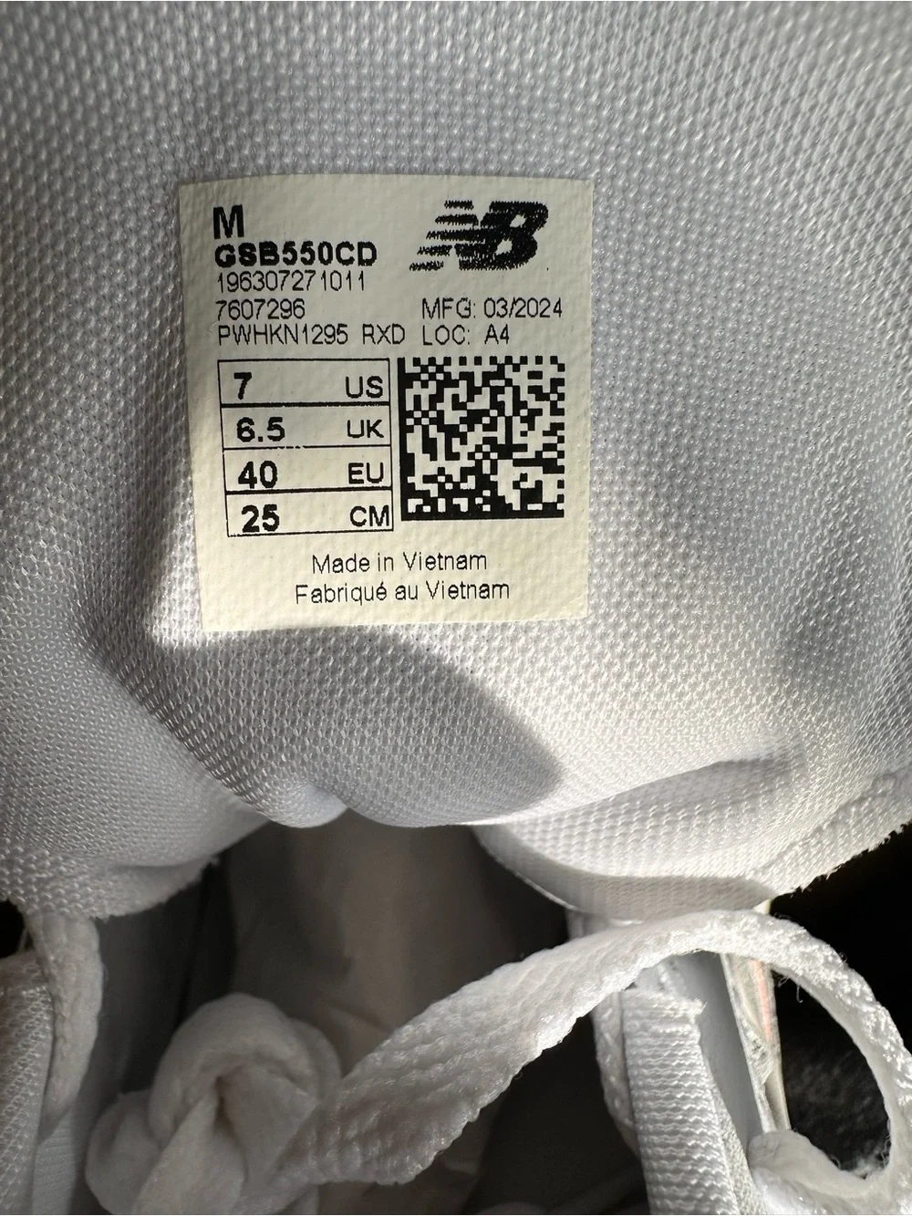 New Balance new box
