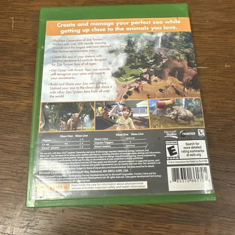 N/A zoo tycoon