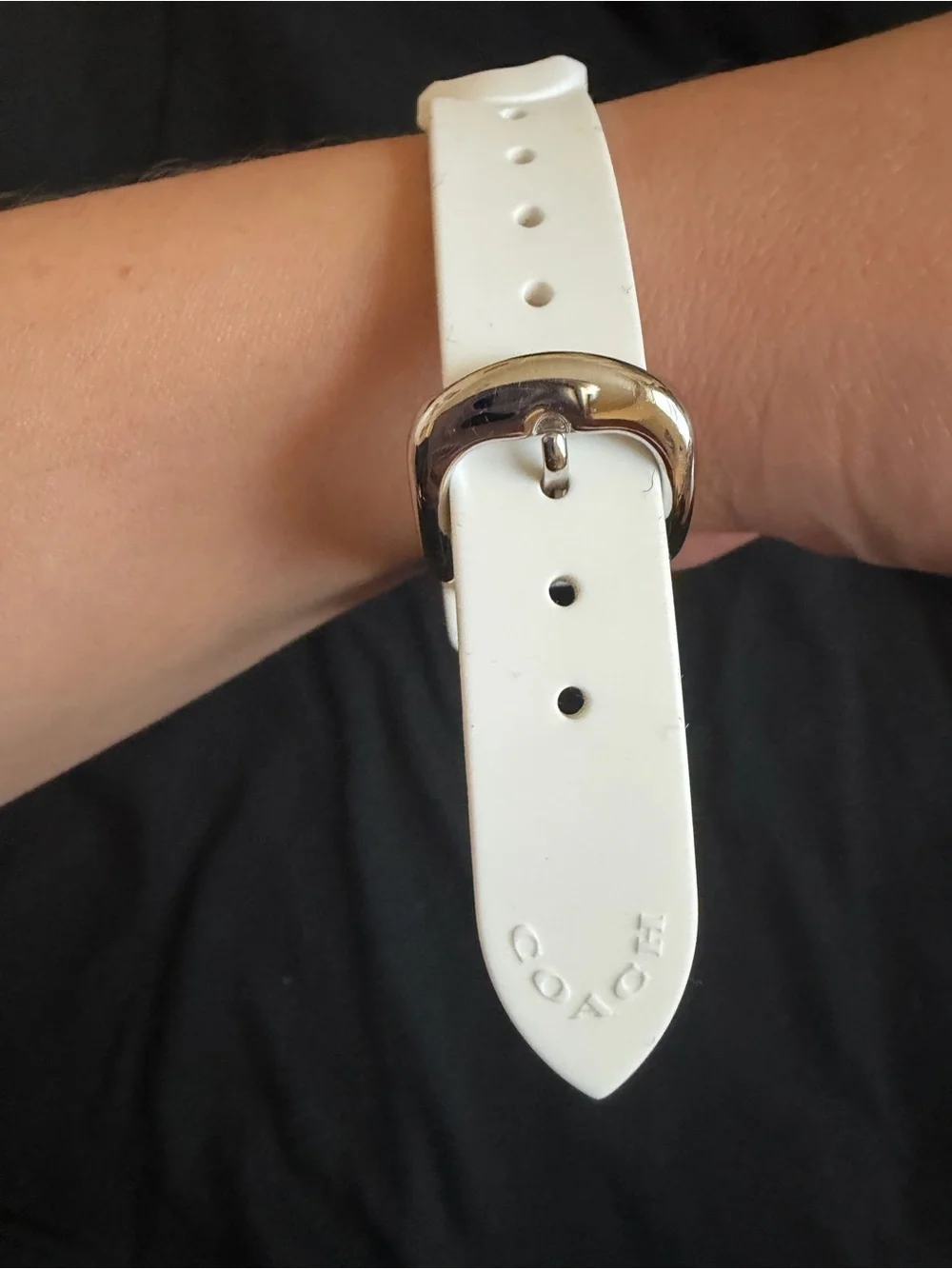 Coach watch featuring