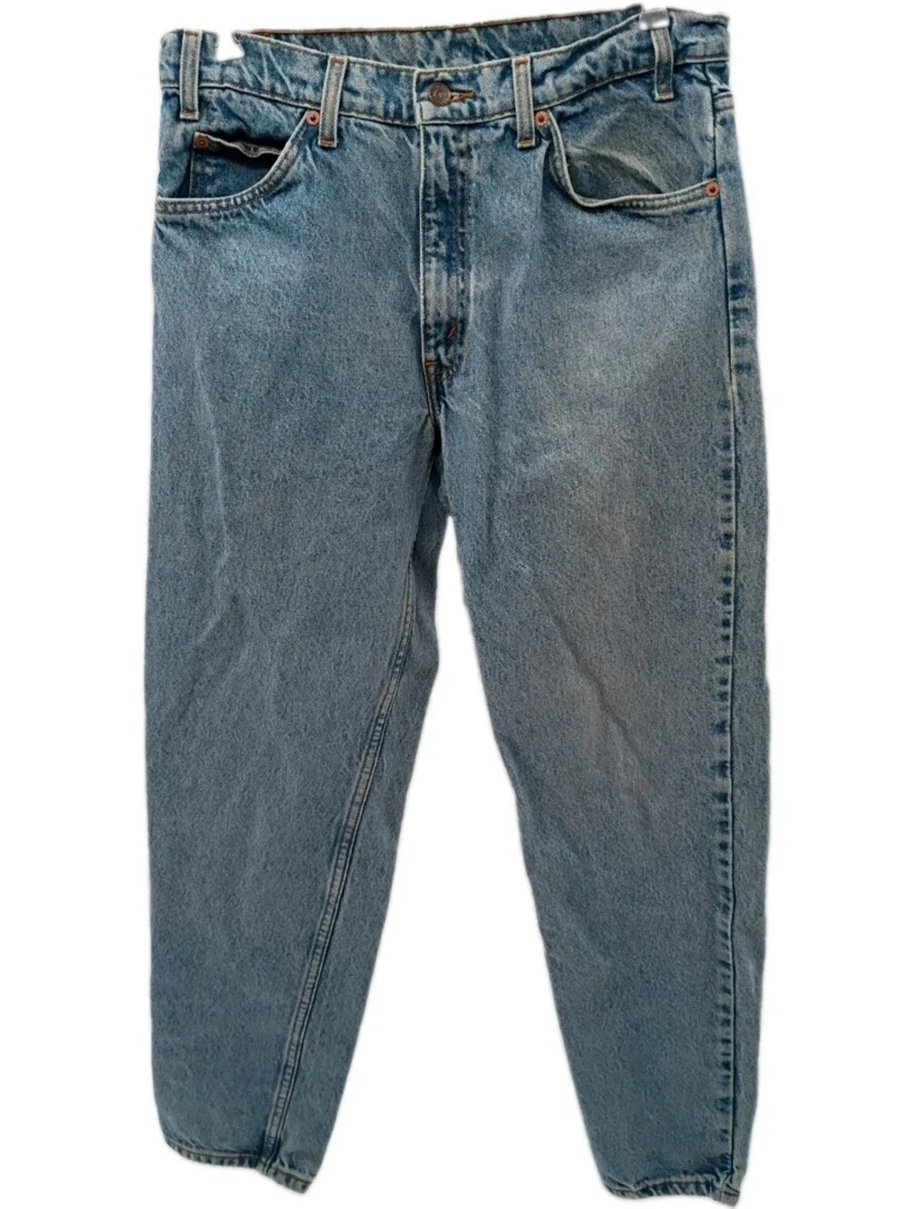 Vintage Levi's 550 Jeans Men's 33x32 Blue Denim Relaxed Fit Orange Tab 90's Y2k