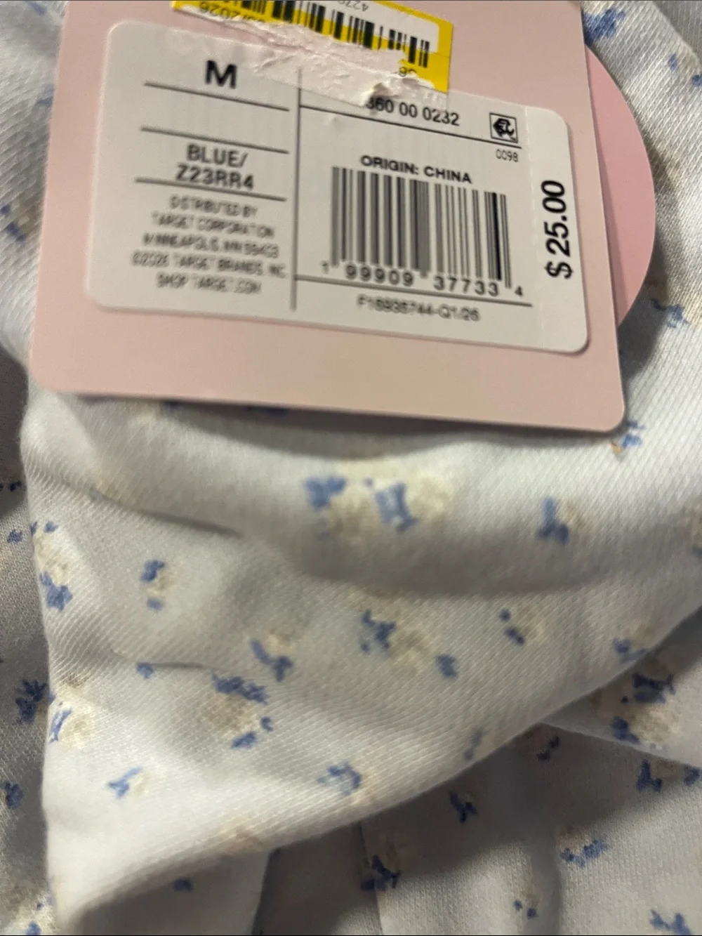 Girls' Esme Everblooming Rosettes Ditsy French Terry Wide Leg Sweatpants