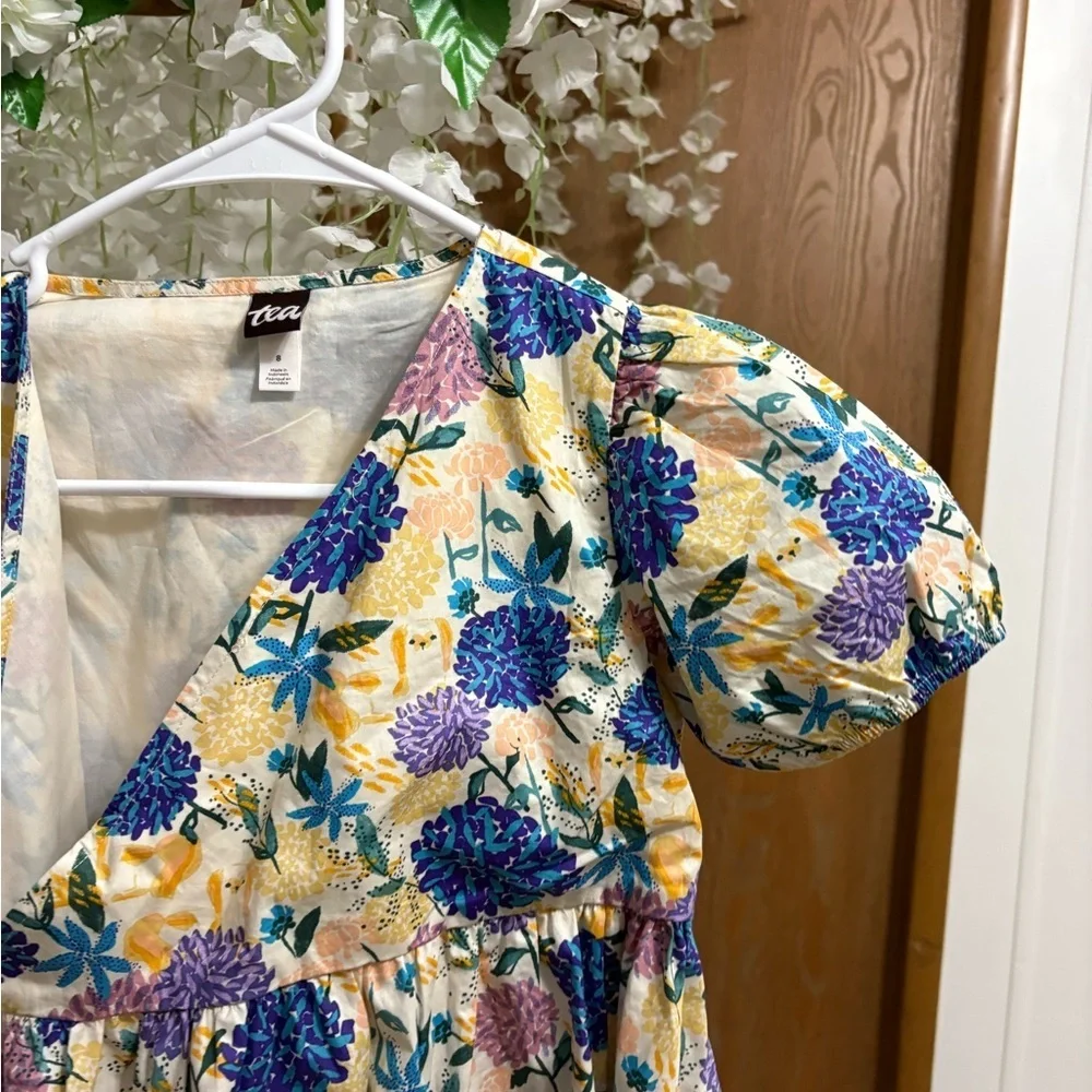 Tea Collection vibrant floral