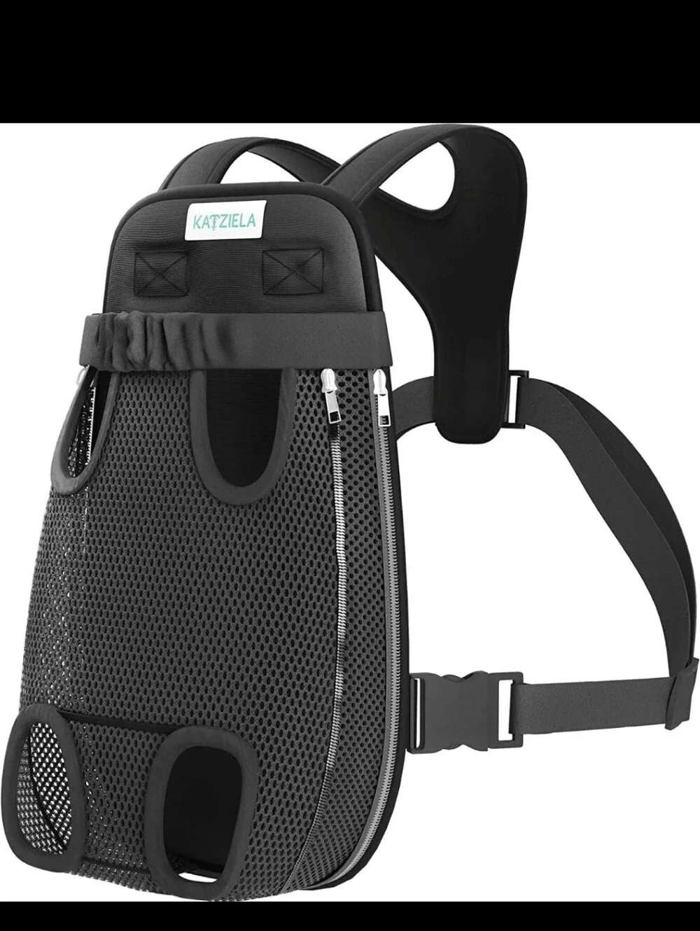 Katziela Kangaroo Pouch Pet Carrier with Breathable Mesh - X-Large