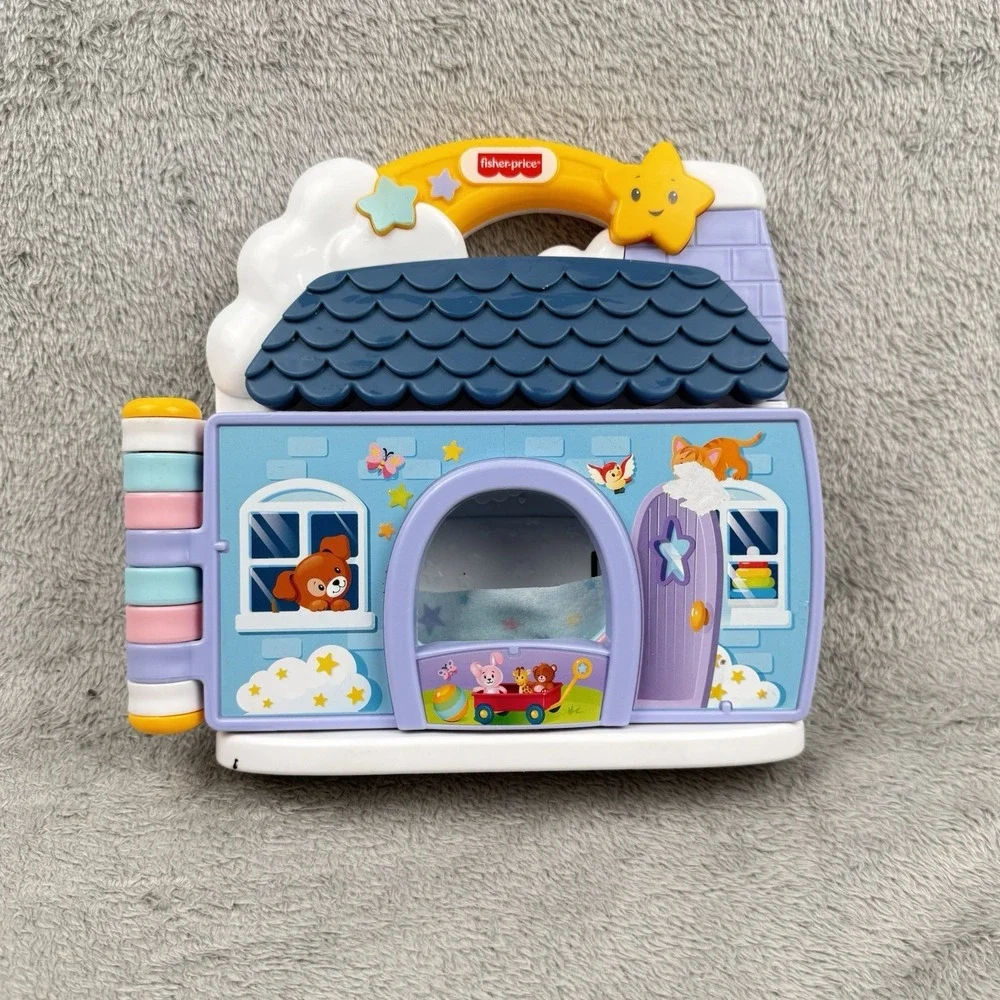 Fisher Price Little People Baby's Day Storybook‎ Playset Book Only 2019 GMK20