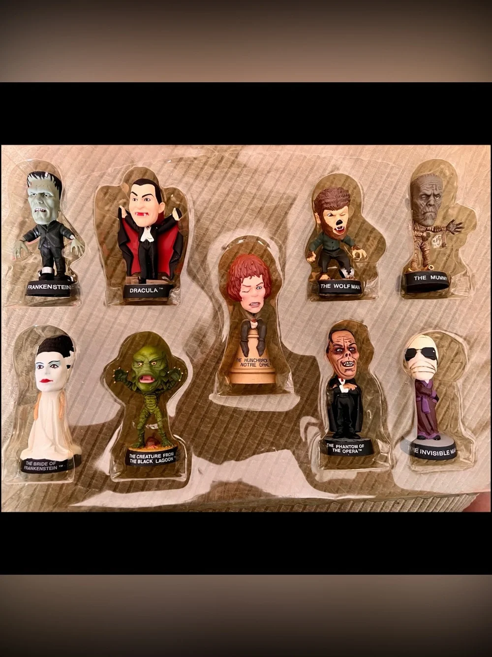 Universal Studios Monsters Little Big Heads Limited Edition Boxed Set 1998