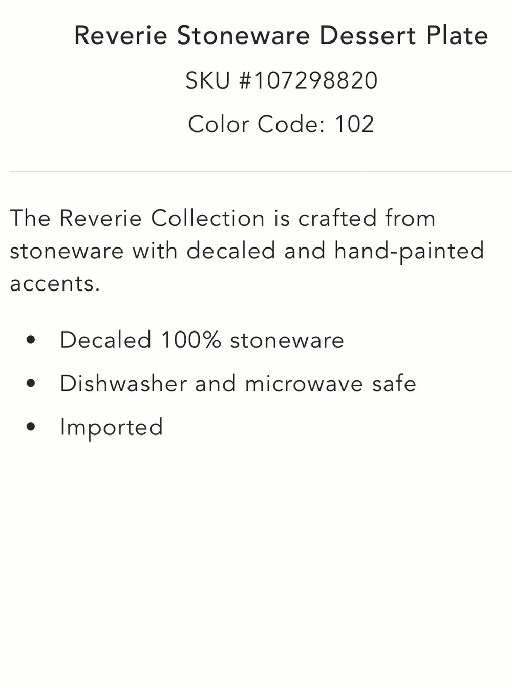 Anthropologie beautiful reverie